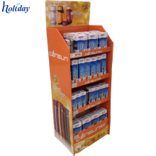 Reasonable acceptable price water retail bottle display racks stands